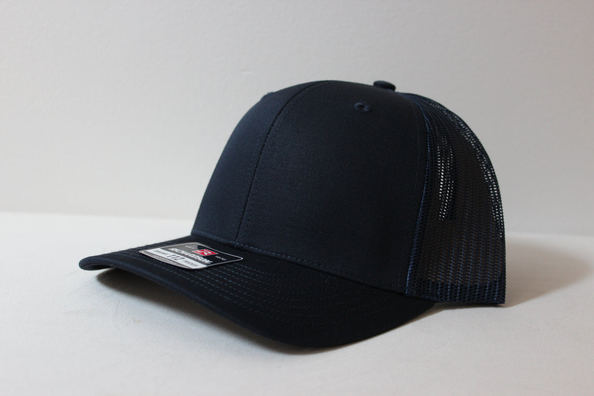 Richardson 112 trucker hat in Navy